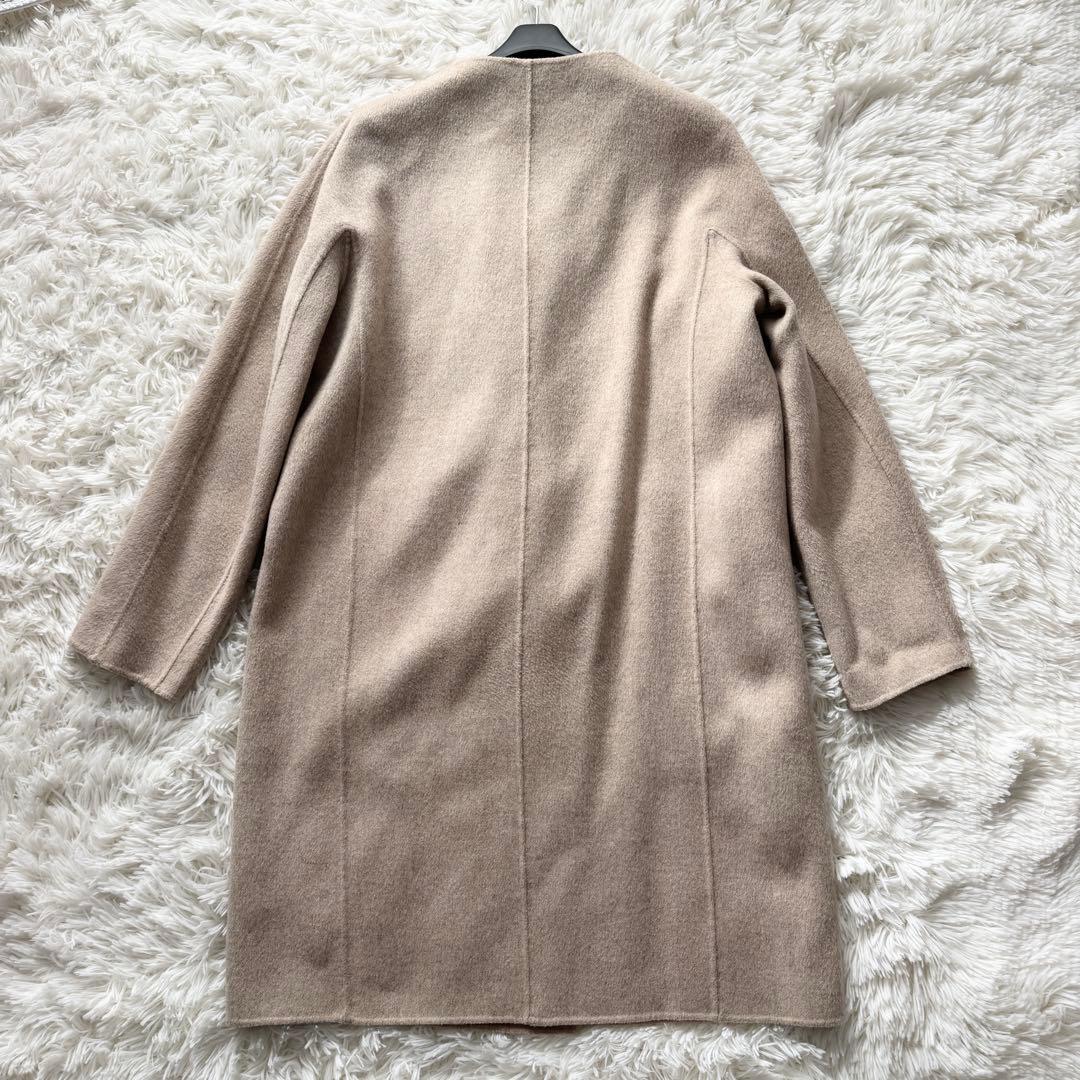 セオリーリュクス カシミヤ ダブルフェイス コート MOTION MARIO