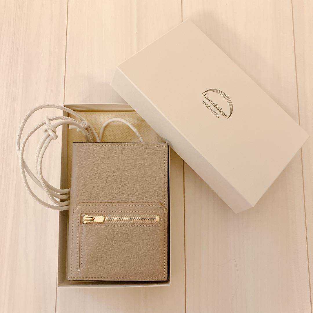 【新品】L'arcobaleno ラルコバレーノ スマートショルダーウォレット