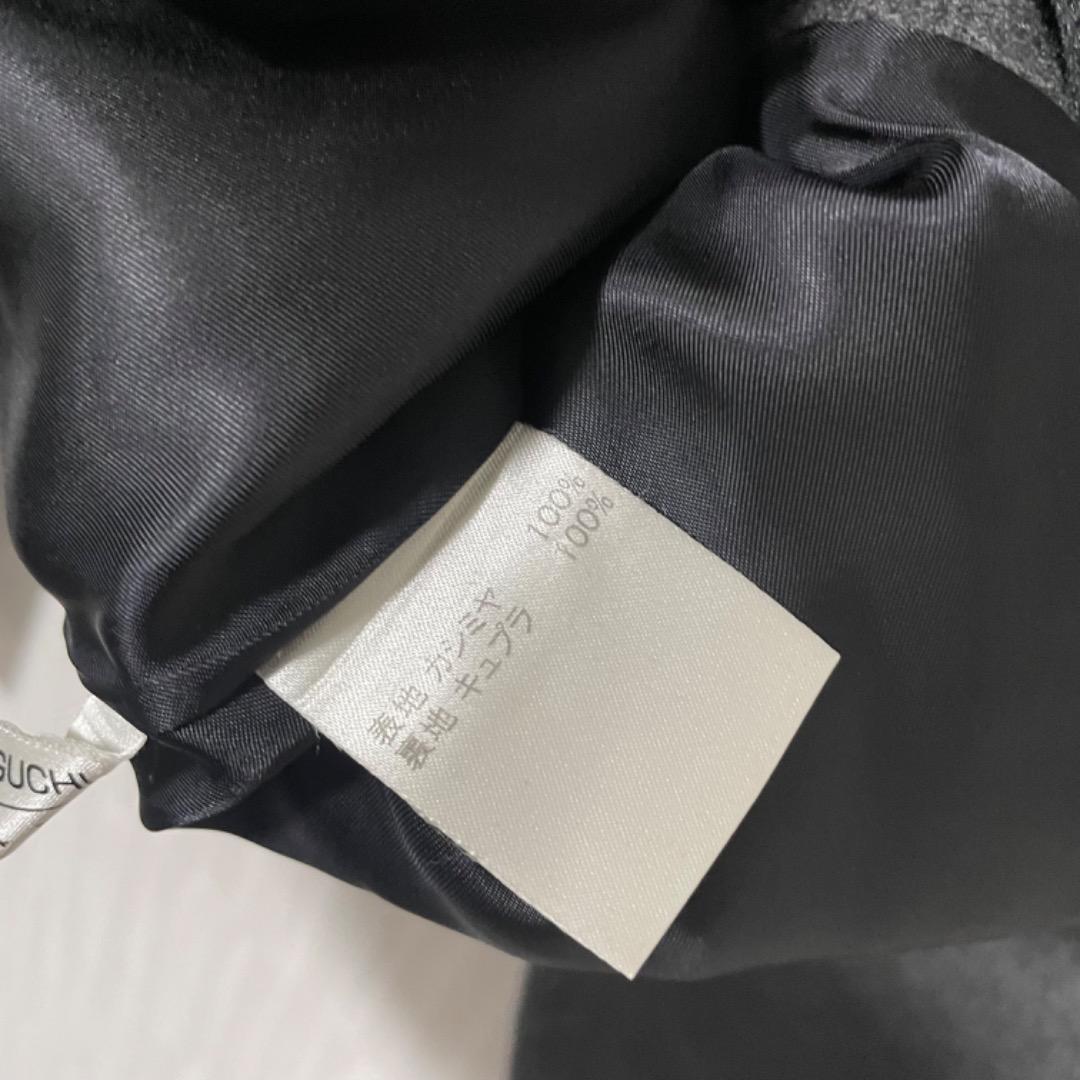 【カシミヤ100%】レリアン Leilian ステンカラーコート グレー 11