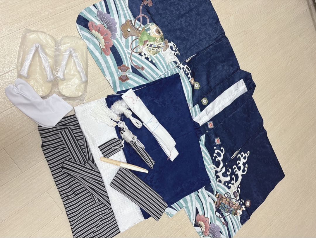 着物セット 七五三 男の子 フルセット 5歳 袴 袴セット 羽織袴