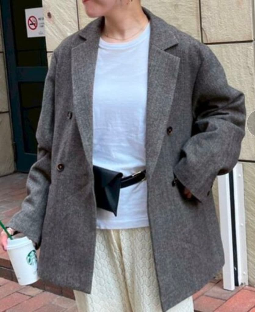 CIAOPANIC TYPY ツイードオーバージャケット