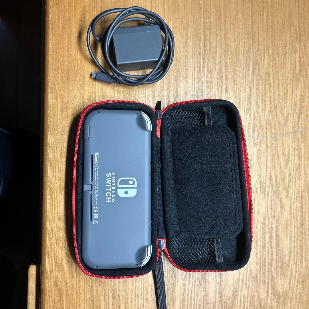 Nintendo Switch Lite 本体、充電器、ケース