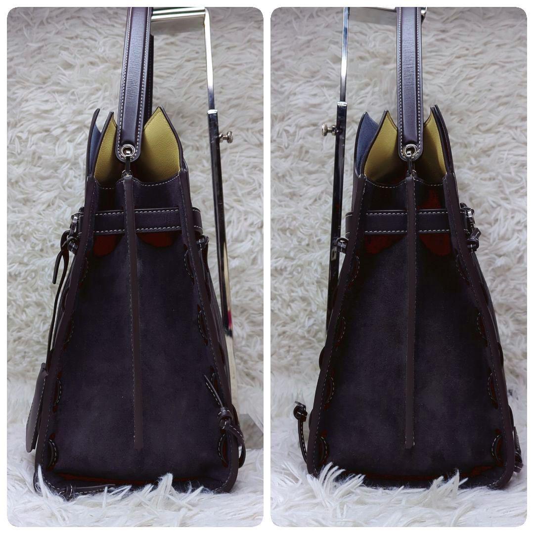 美品✨トリーバーチ リーラジウィル トートバッグ レザー ボルドー 2way