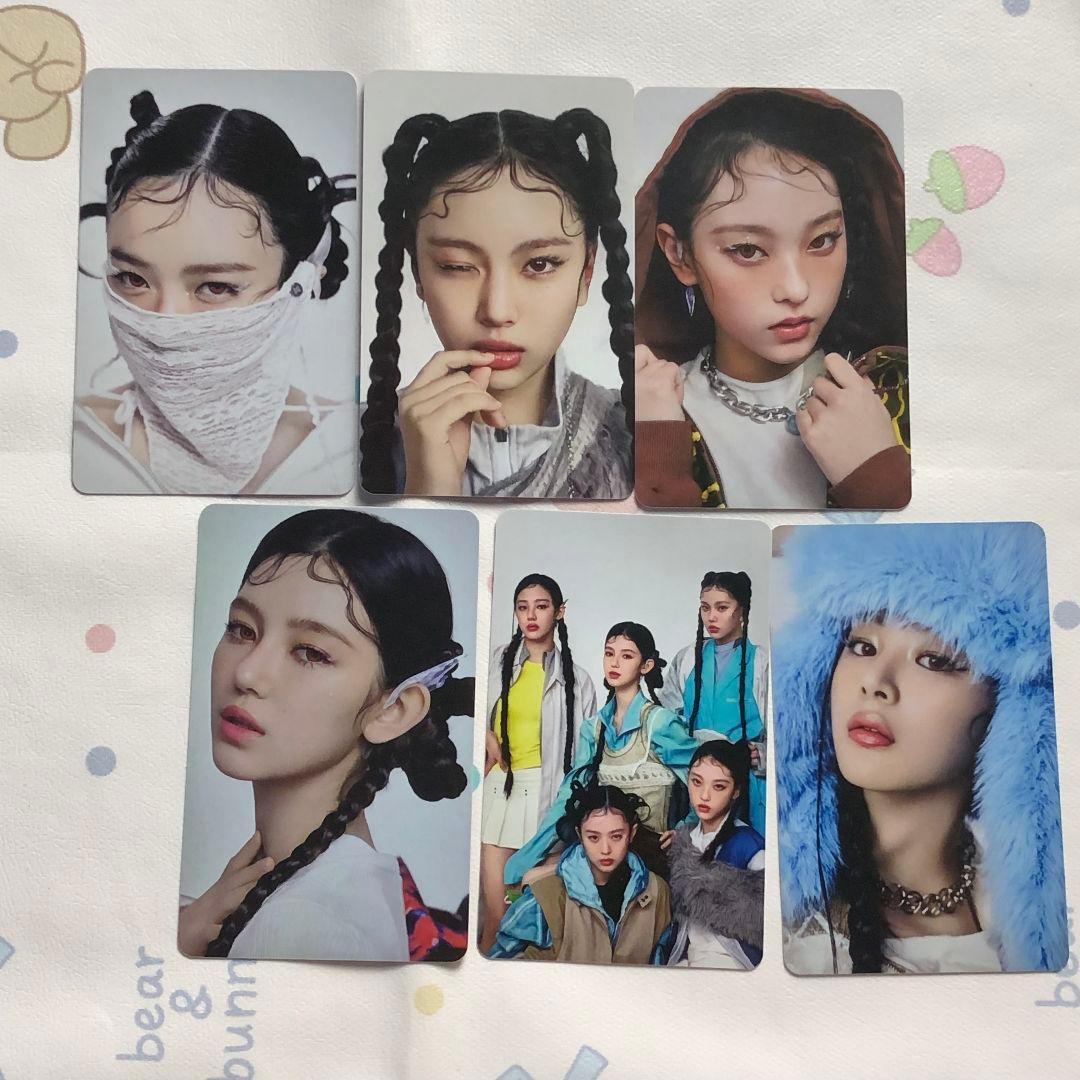 2025 香港限定 NJZ newjeans complexcon 6枚 トレカ