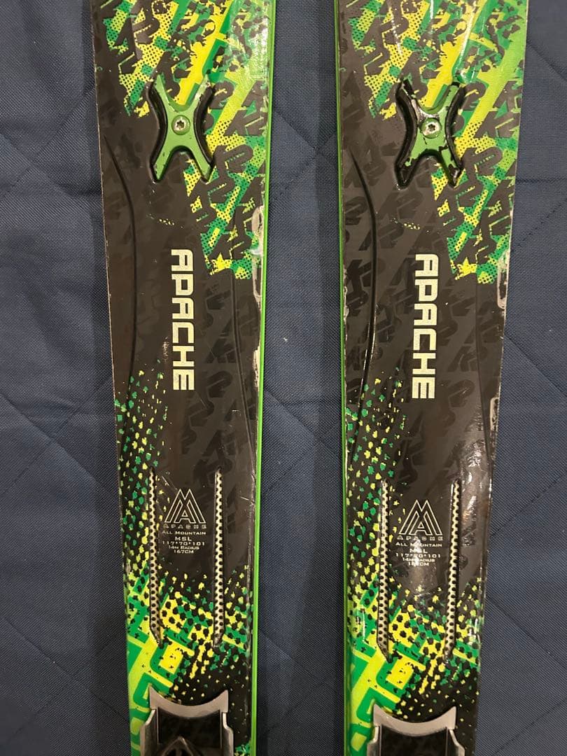 K2 APACHE MSL オールマウンテン 167cm