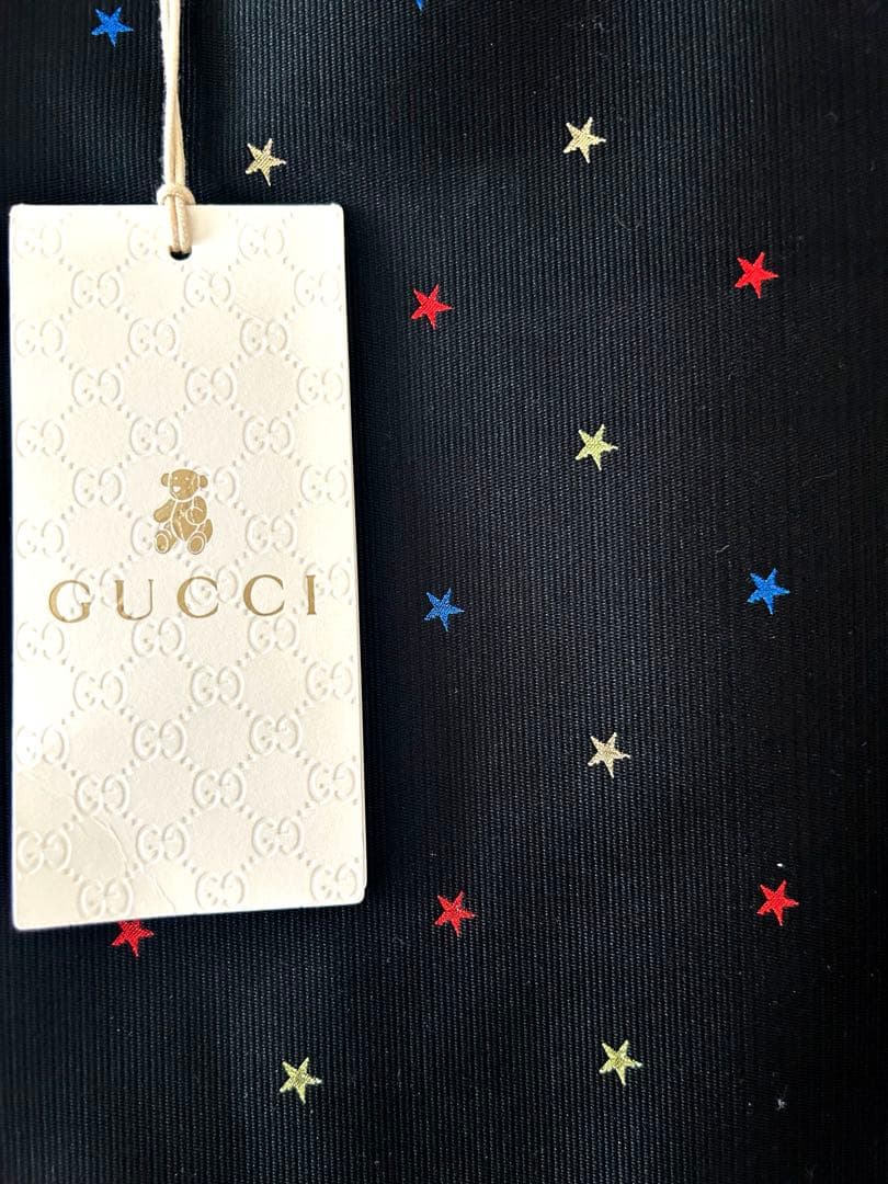 ✴︎新品 未使用✴︎ GUCCI 星柄 半袖ワンピース 10A