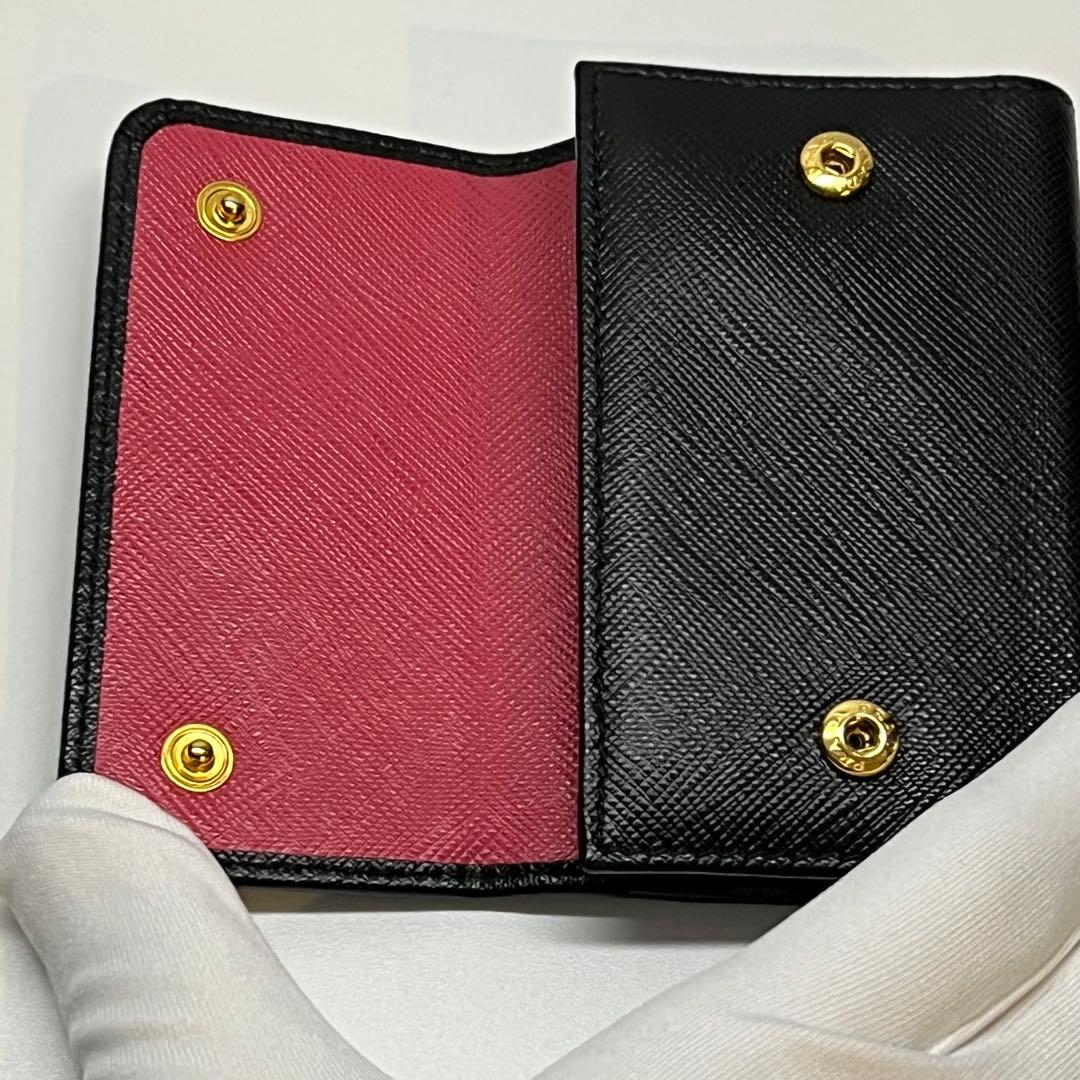 【PRADA】サフィアーノマルチカラーキーケース