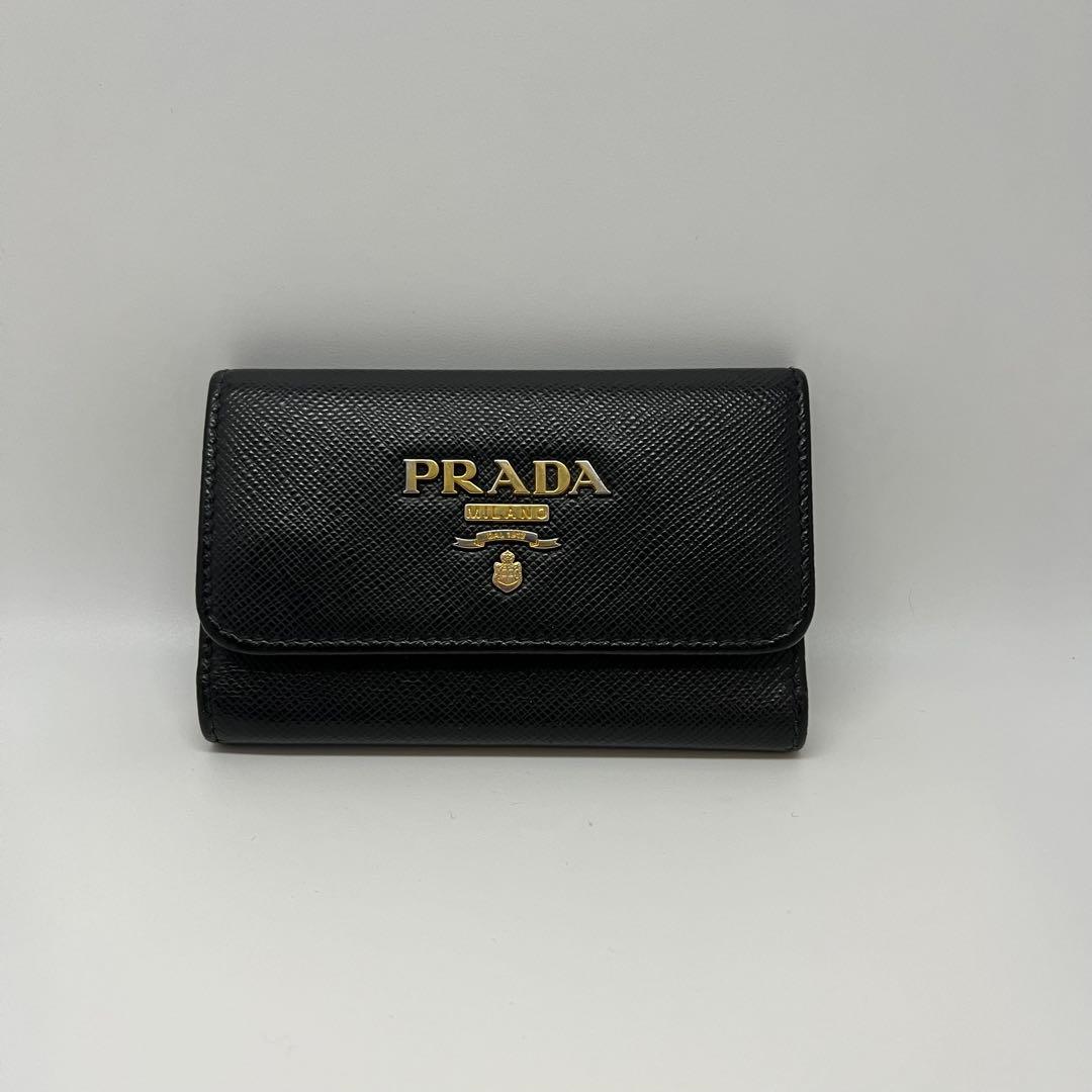 【PRADA】サフィアーノマルチカラーキーケース