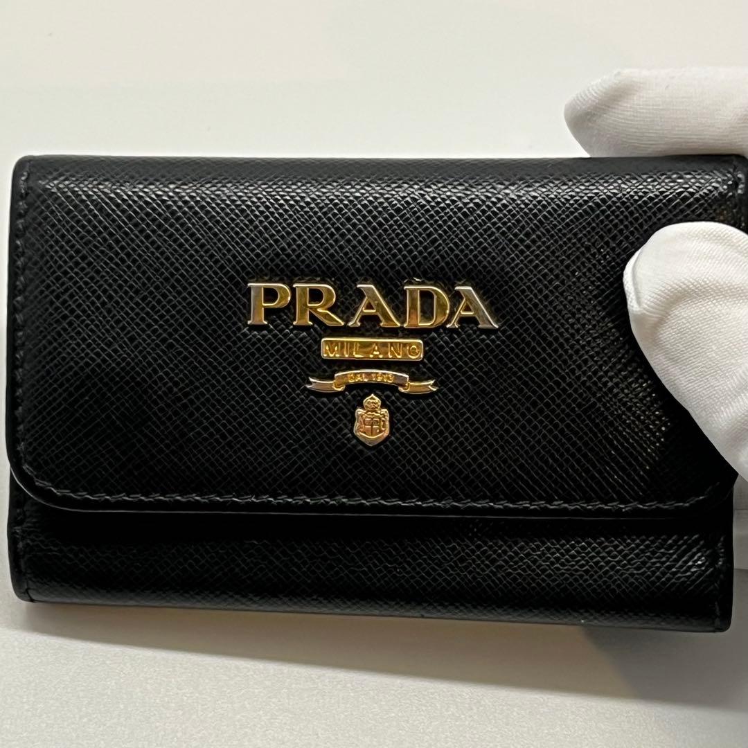 【PRADA】サフィアーノマルチカラーキーケース