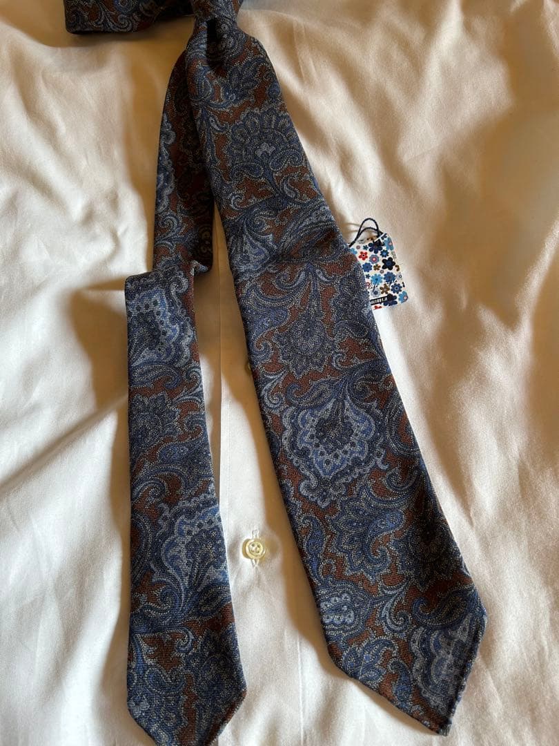 Fumagalli フマガッリ★クワトロピエゲ ペイズリータイ