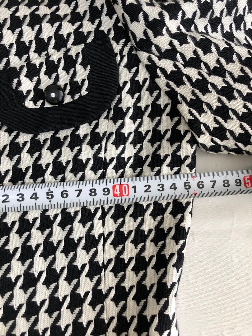 22 ✨格安✨早い者勝ち✨　千鳥柄ナポレオンジャケット otte