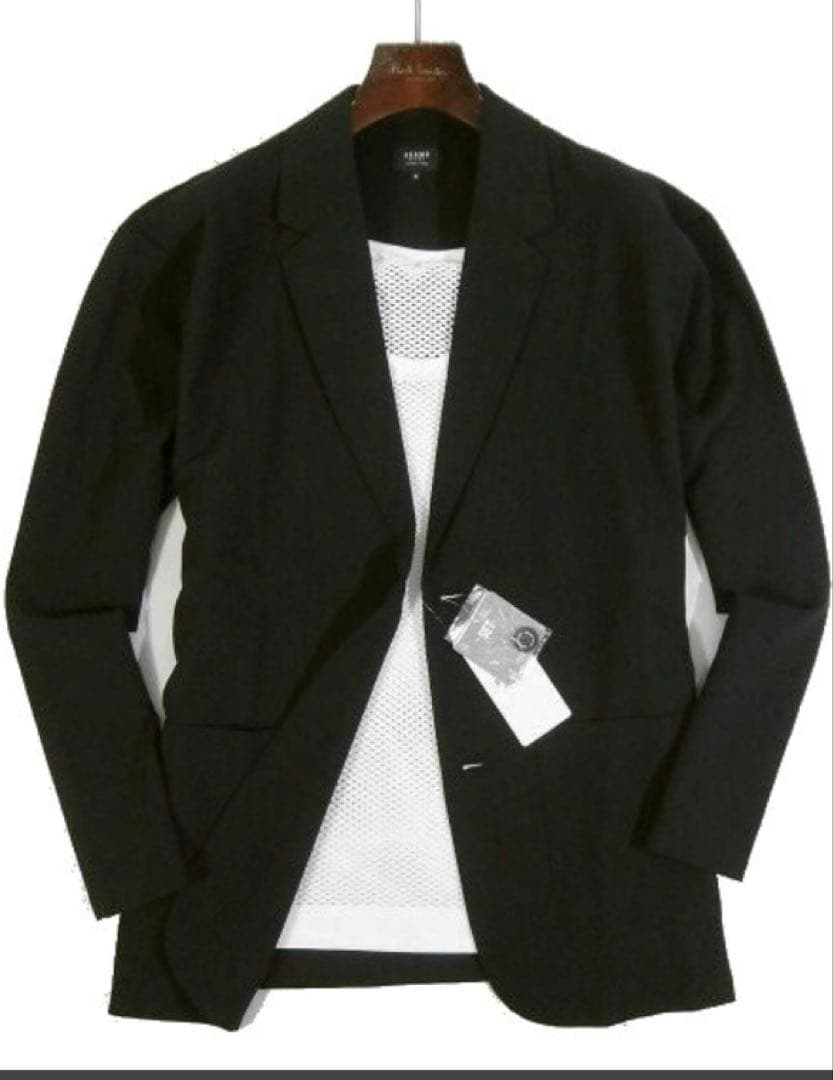 BEAMS ブラック スーツセット 春夏用　メンズL 新品未使用　値下げ