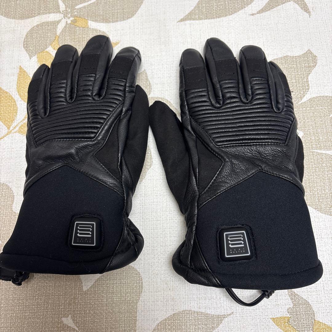 【美品】HEAT MASTER 加熱機能付きグローブ Mサイズ ブラック