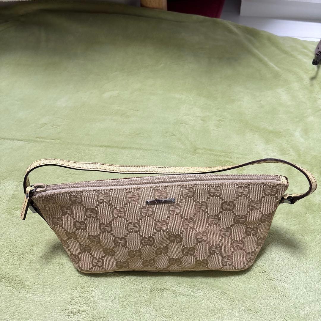 GUCCI GGパターン バッグ ベージュ