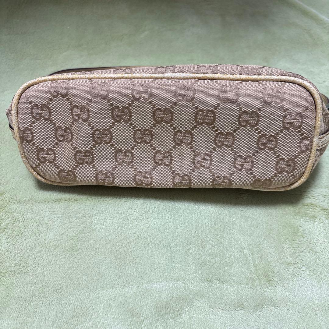 GUCCI GGパターン バッグ ベージュ