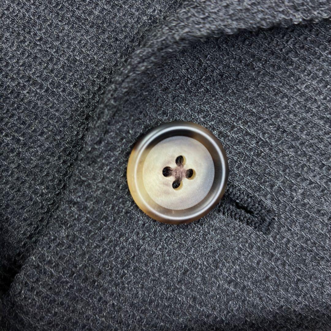 美品　ポールスミスコレクション　花柄パイピング　ワッフルアンコンジャケット　XL