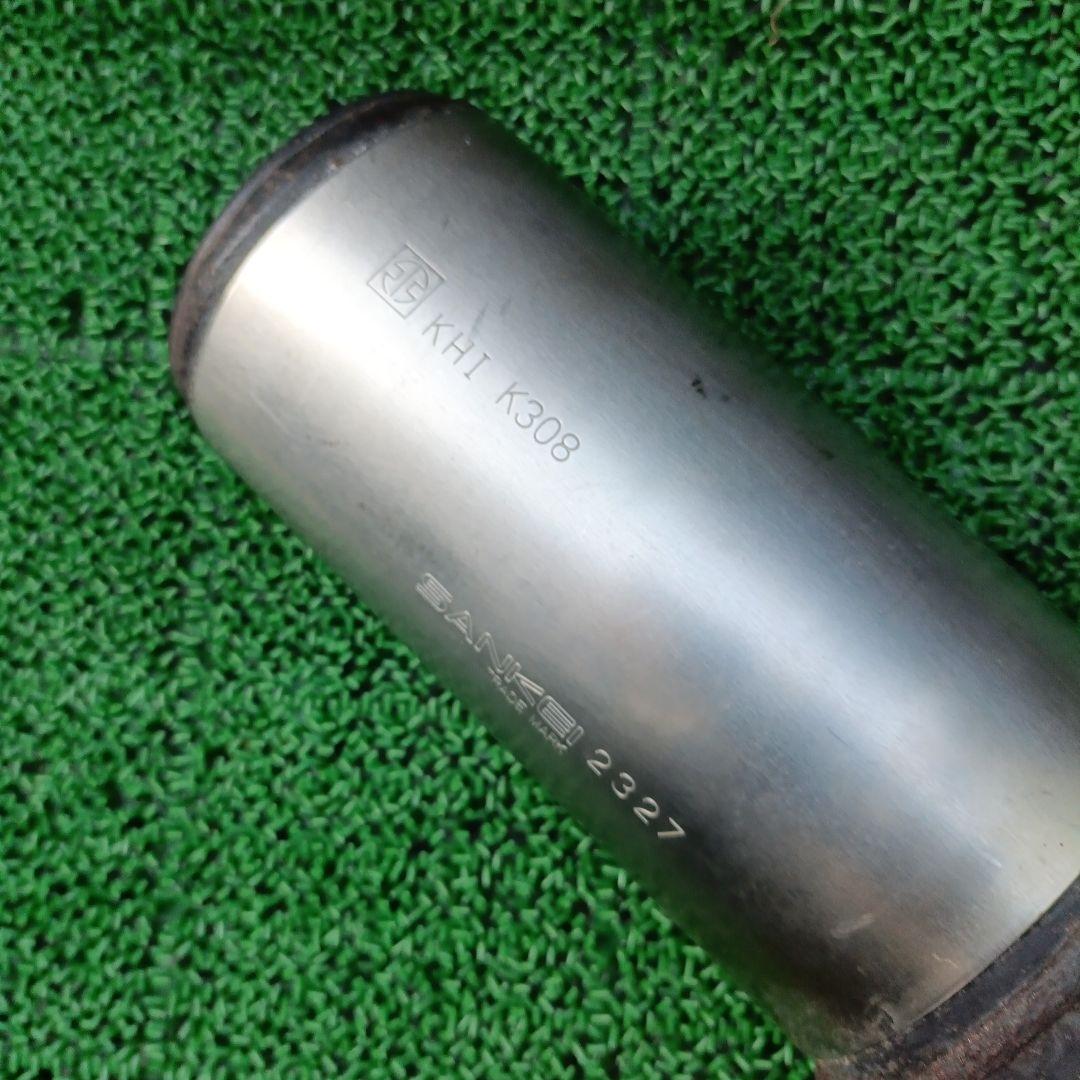 ぷ*太様 【中古】KLX250 マフラー サイレンサー刻印K308 SANKEI