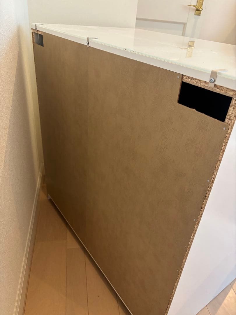 【-】IKEA マルム チェスト 引き出し3つ ホワイト