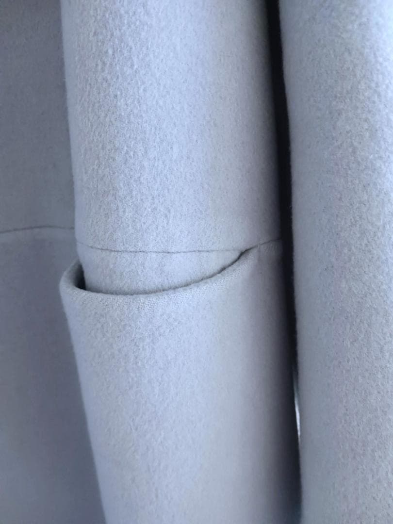 ドゥーズィエムクラス　victorian リバーロングノーカラーコート　一回着用