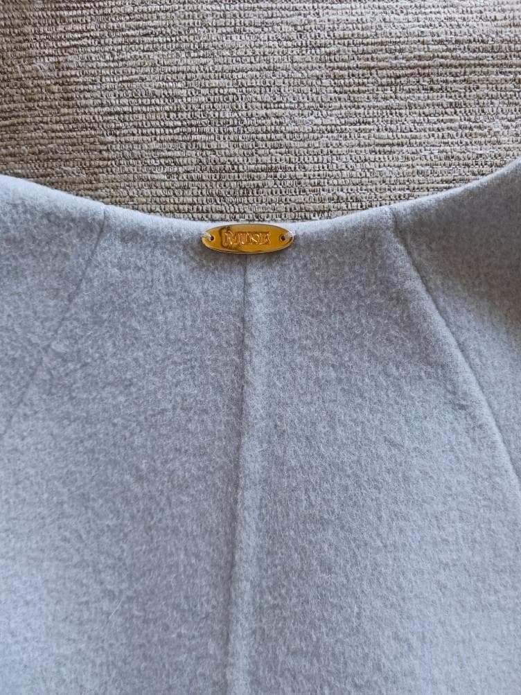 ドゥーズィエムクラス　victorian リバーロングノーカラーコート　一回着用