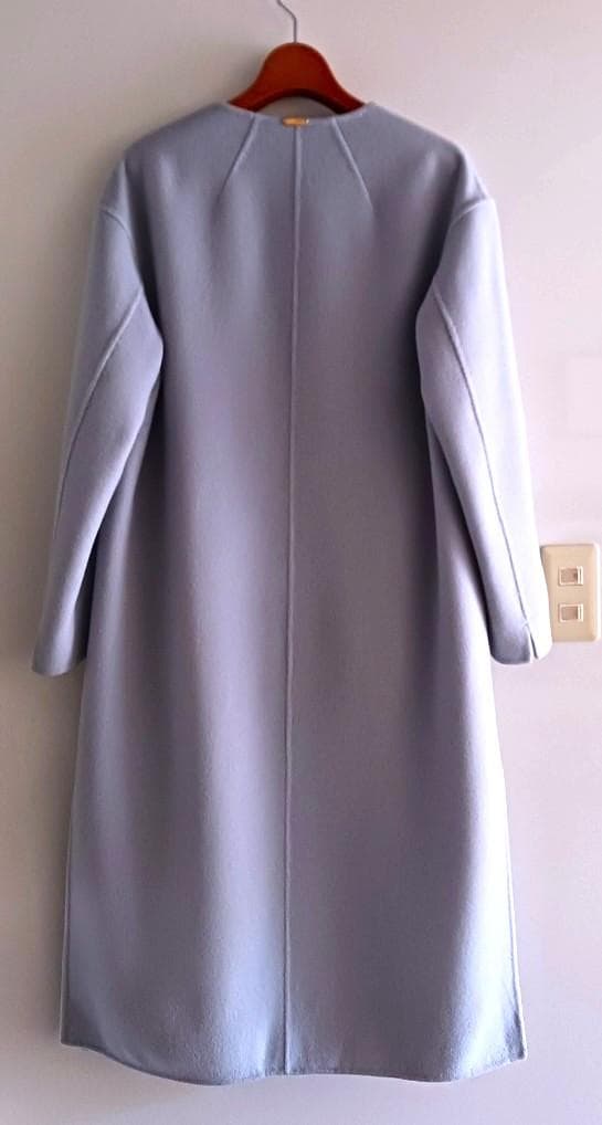 ドゥーズィエムクラス　victorian リバーロングノーカラーコート　一回着用