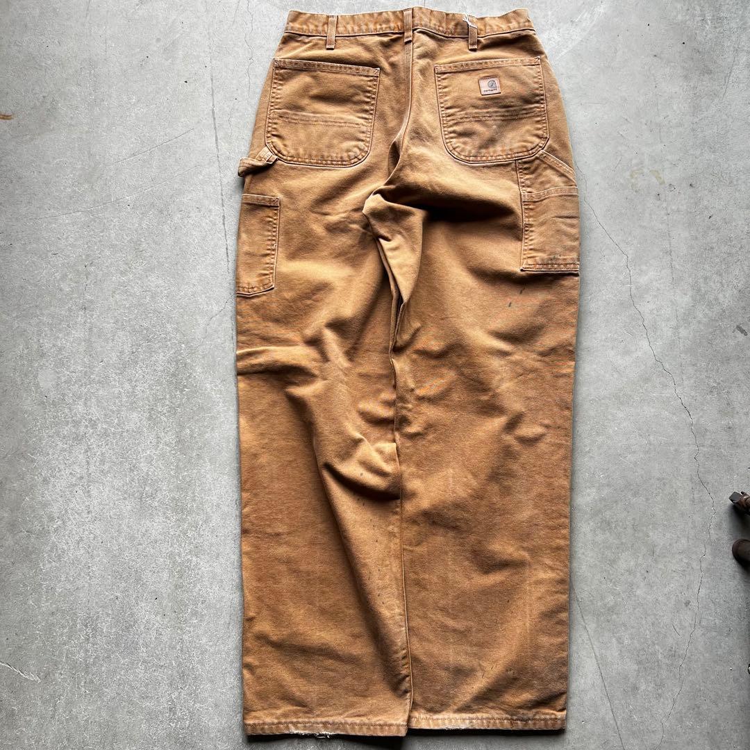 US企画 カーハート ダック ペインターパンツ W34 革タグ