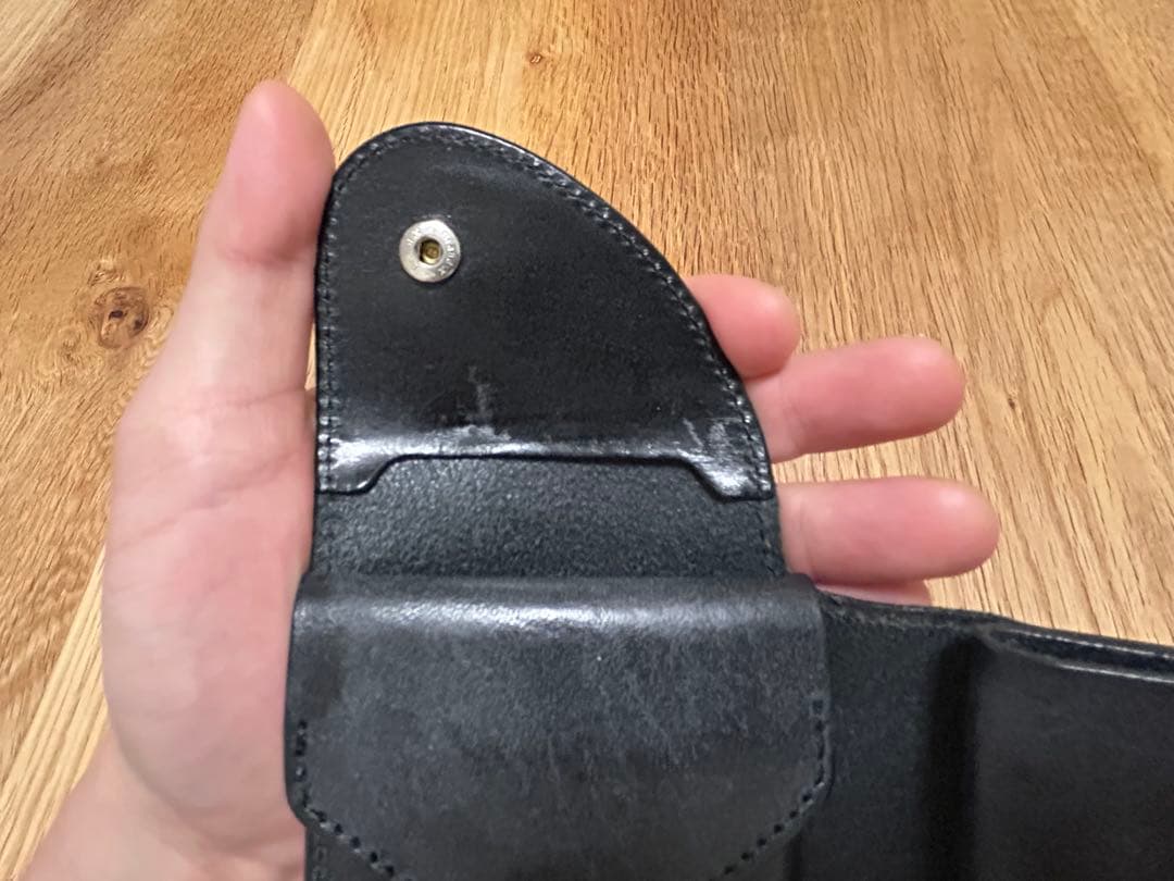 Hender Scheme 二つ折り財布 黒