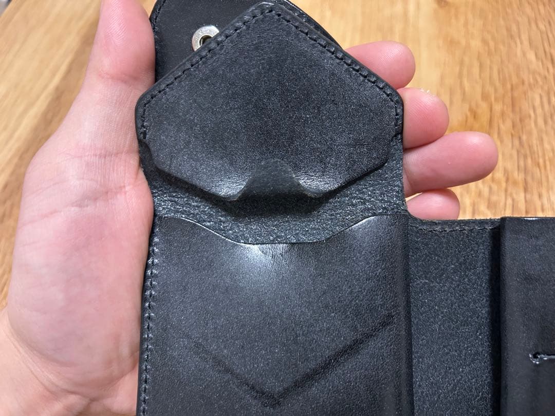 Hender Scheme 二つ折り財布 黒