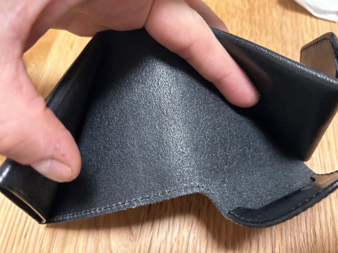 Hender Scheme 二つ折り財布 黒