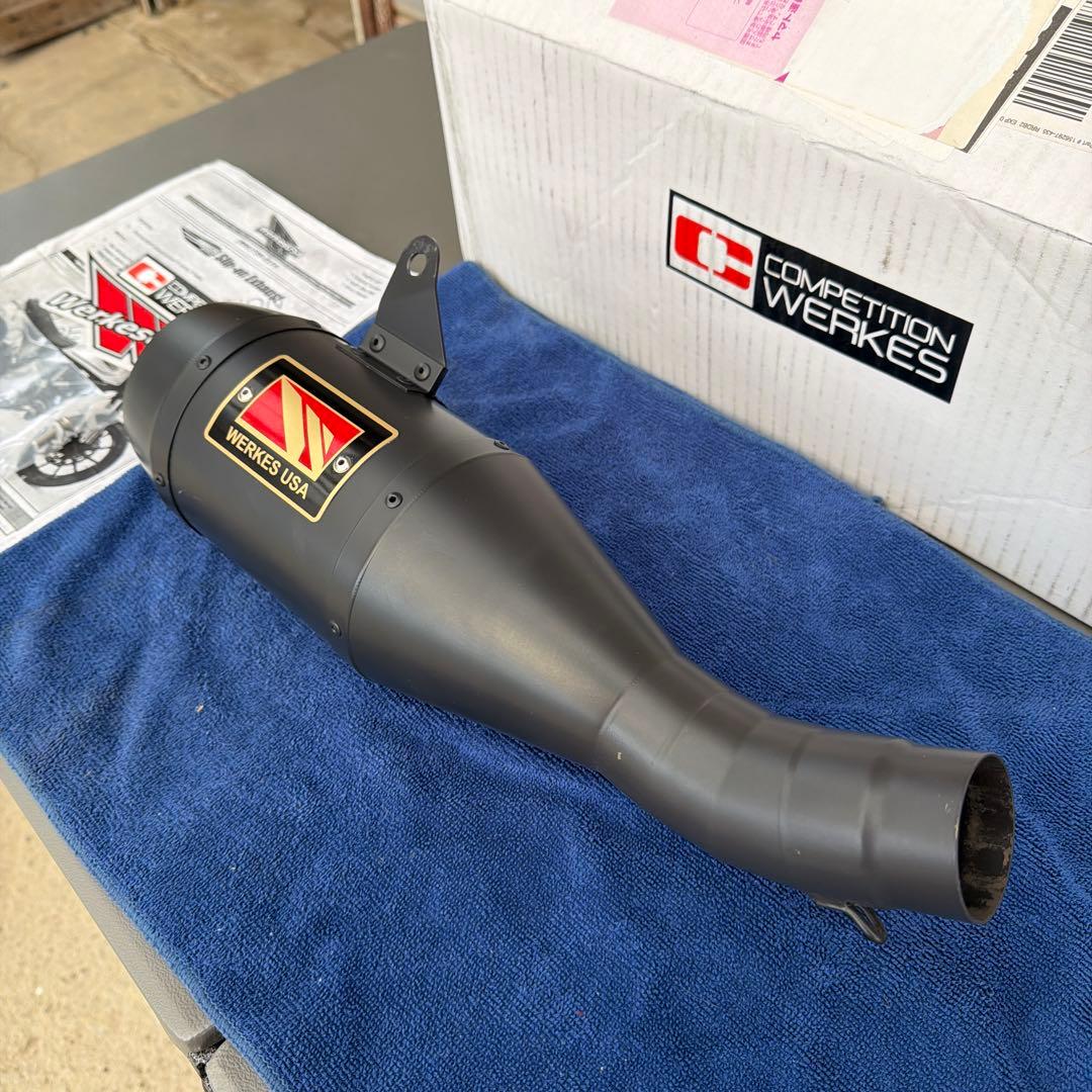 (Ducati scrambler800用) スリップオンマフラー