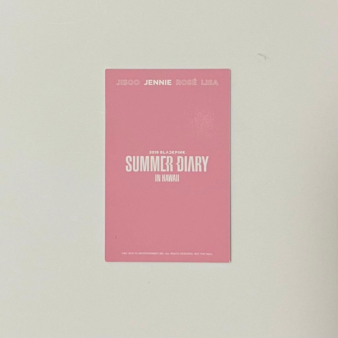 jennie ハワイ トレカ