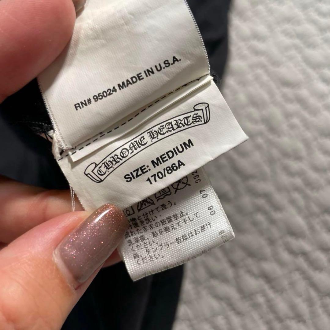 クロムハーツ　半袖Tシャツ　ブラック　M