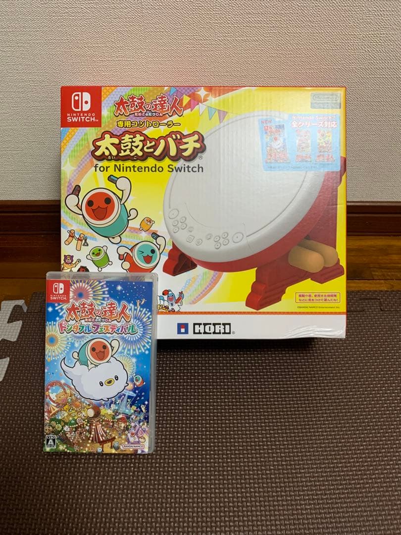 Switch 太鼓の達人➕太鼓とバチセット