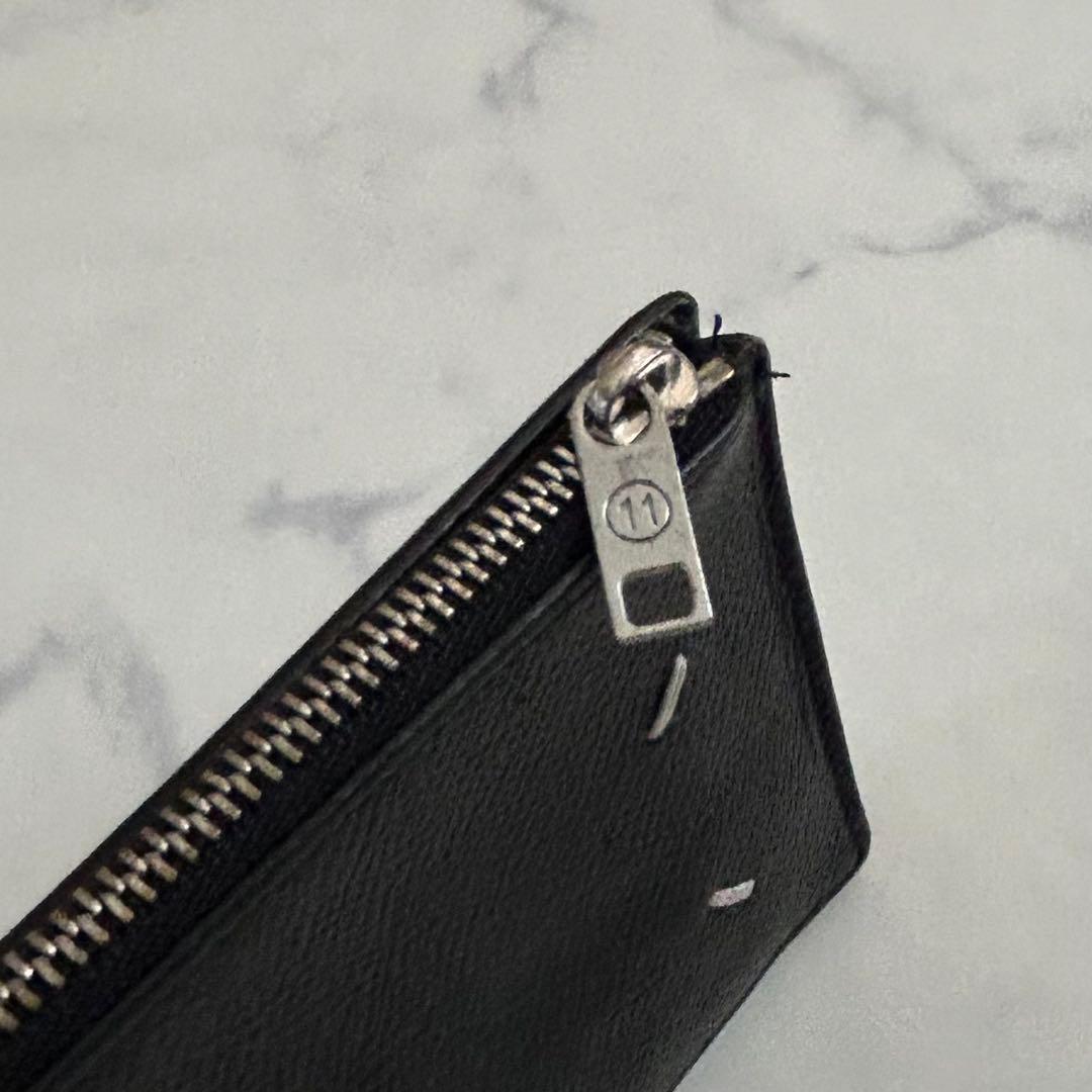 メゾンマルジェラ マネークリップ 二つ折り財布 小銭入れ カードケース