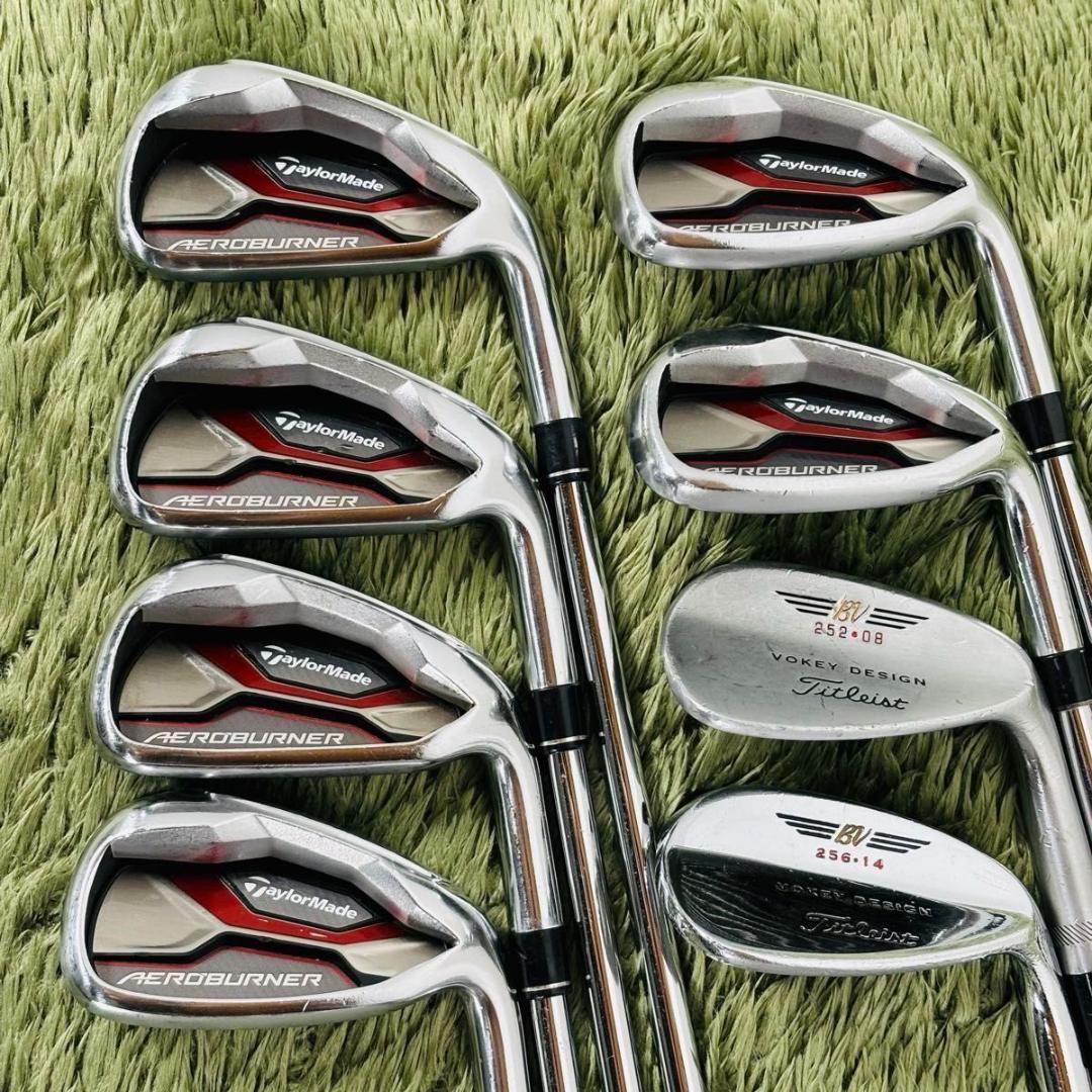 テーラーメイド オールエアロバーナー 13本セット メンズゴルフ 初心者 入門