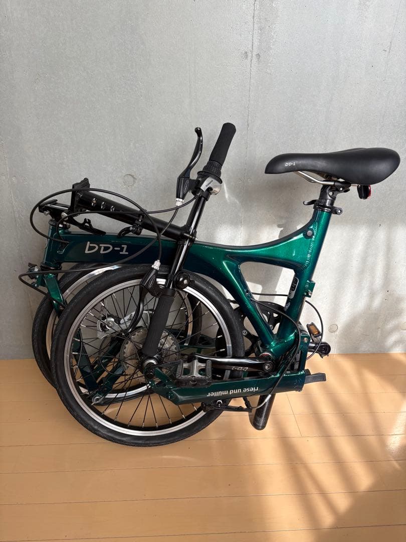 BD-1 折りたたみ自転車 ダークグリーン