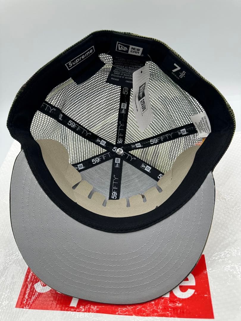 帽子 Supreme Box Logo Mesh Back New Era 7-5/8