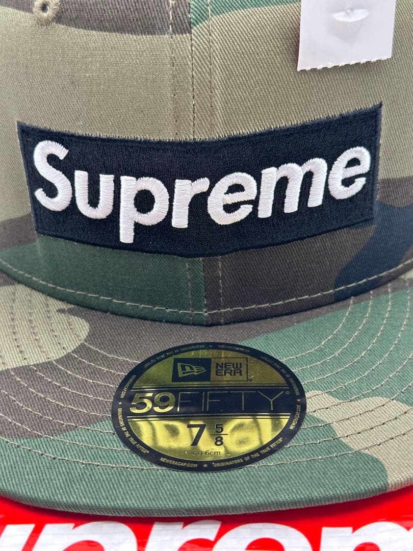 帽子 Supreme Box Logo Mesh Back New Era 7-5/8