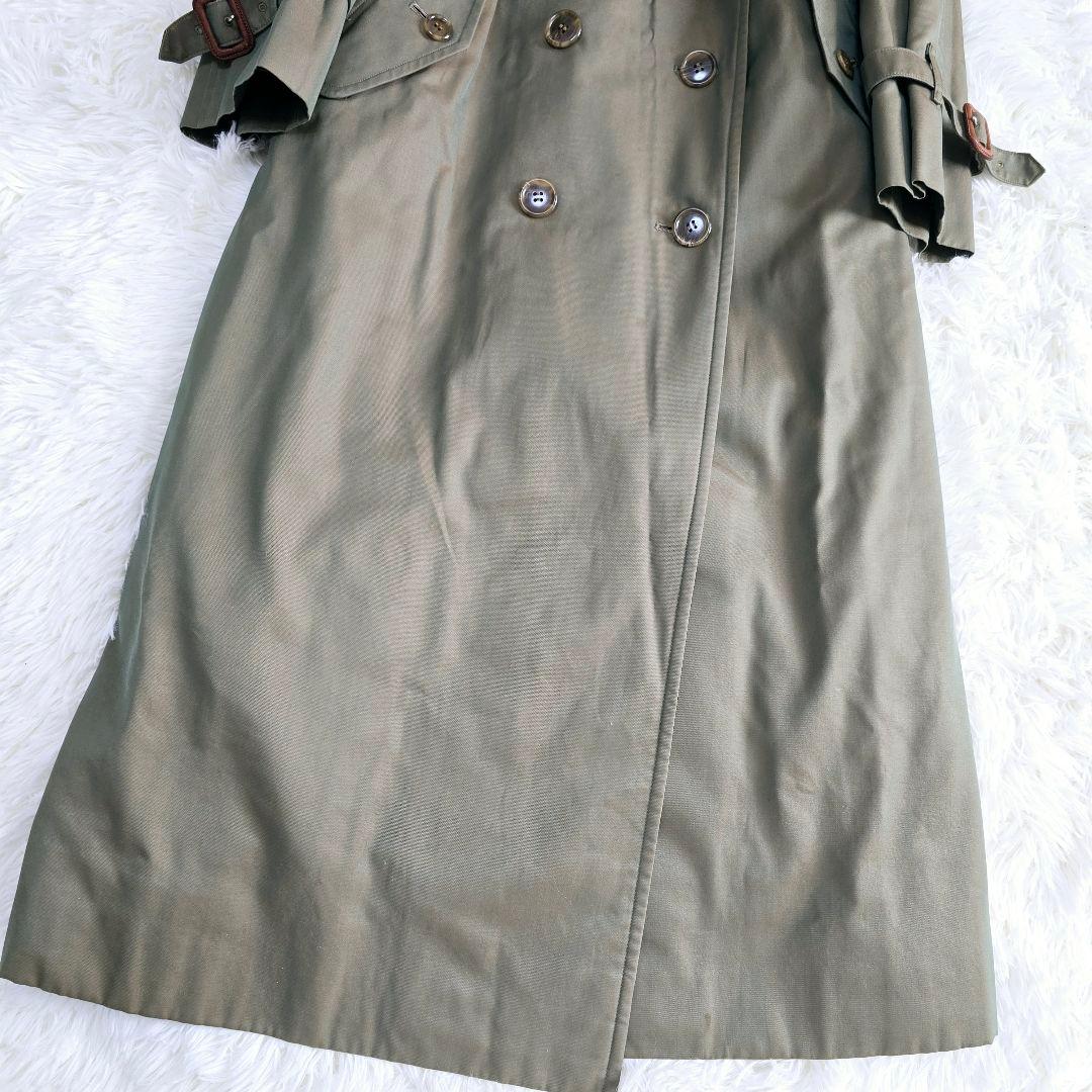 極美品✨玉虫色✨バーバリー トレンチコート ライナー付き ノバチェック