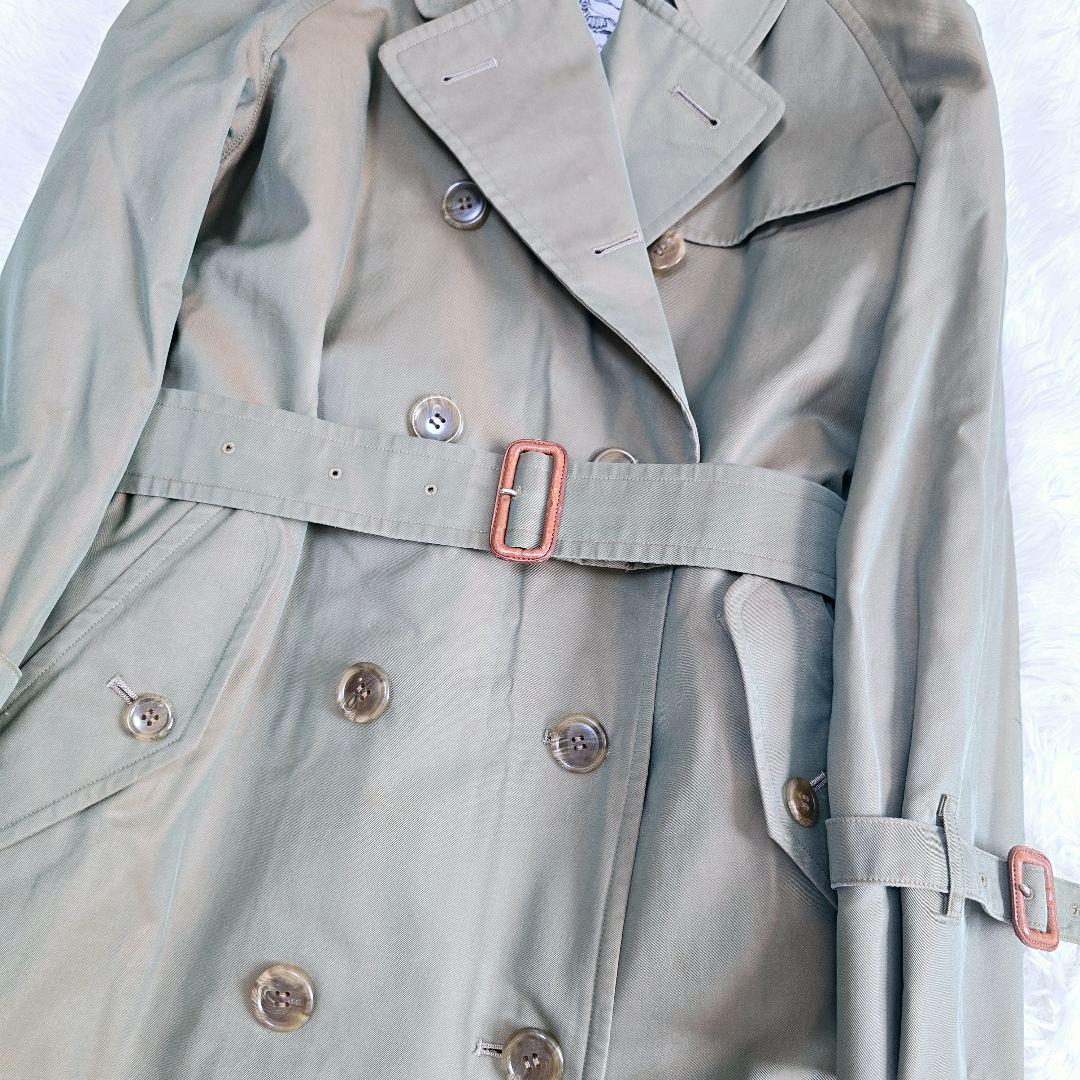 極美品✨玉虫色✨バーバリー トレンチコート ライナー付き ノバチェック