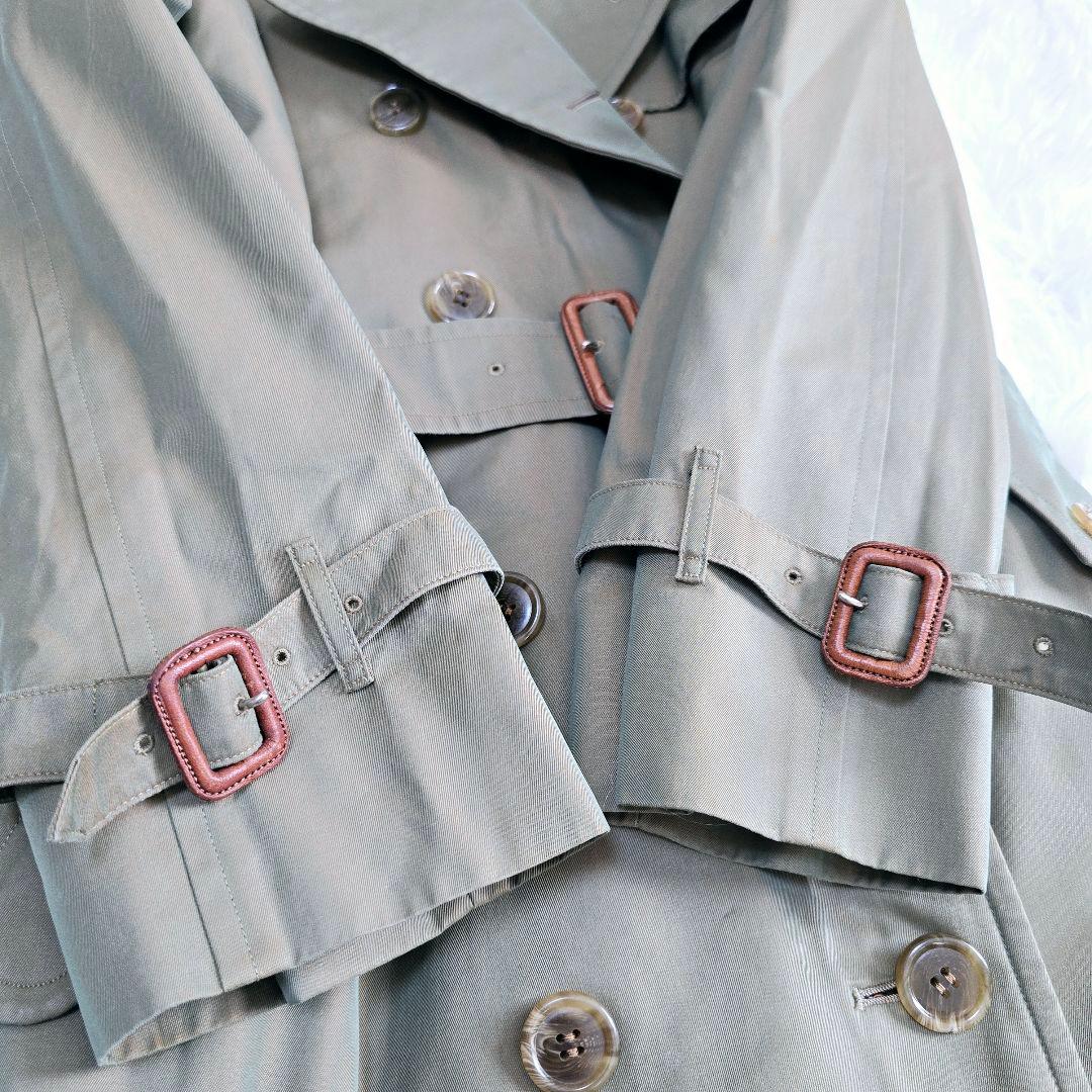 極美品✨玉虫色✨バーバリー トレンチコート ライナー付き ノバチェック