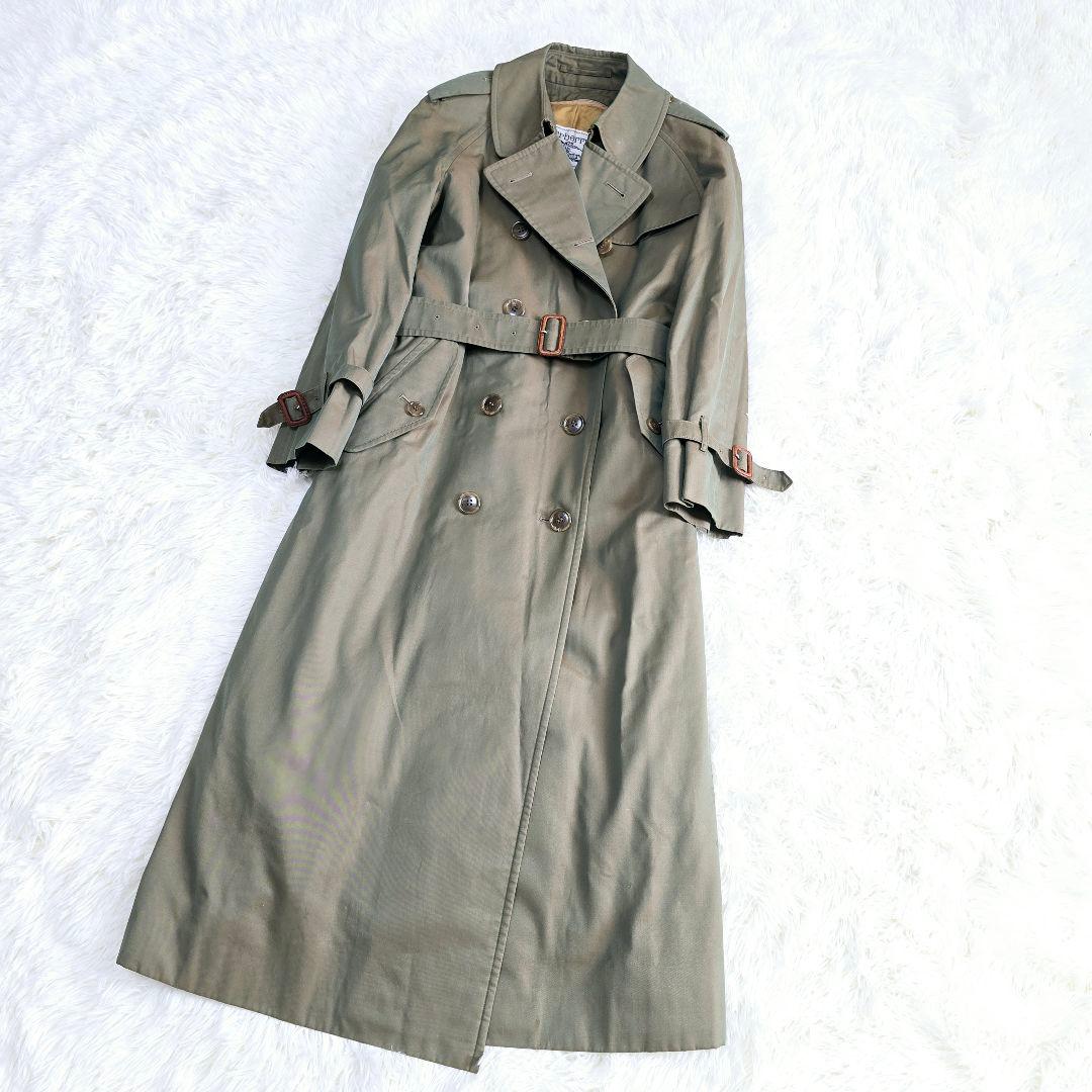 極美品✨玉虫色✨バーバリー トレンチコート ライナー付き ノバチェック