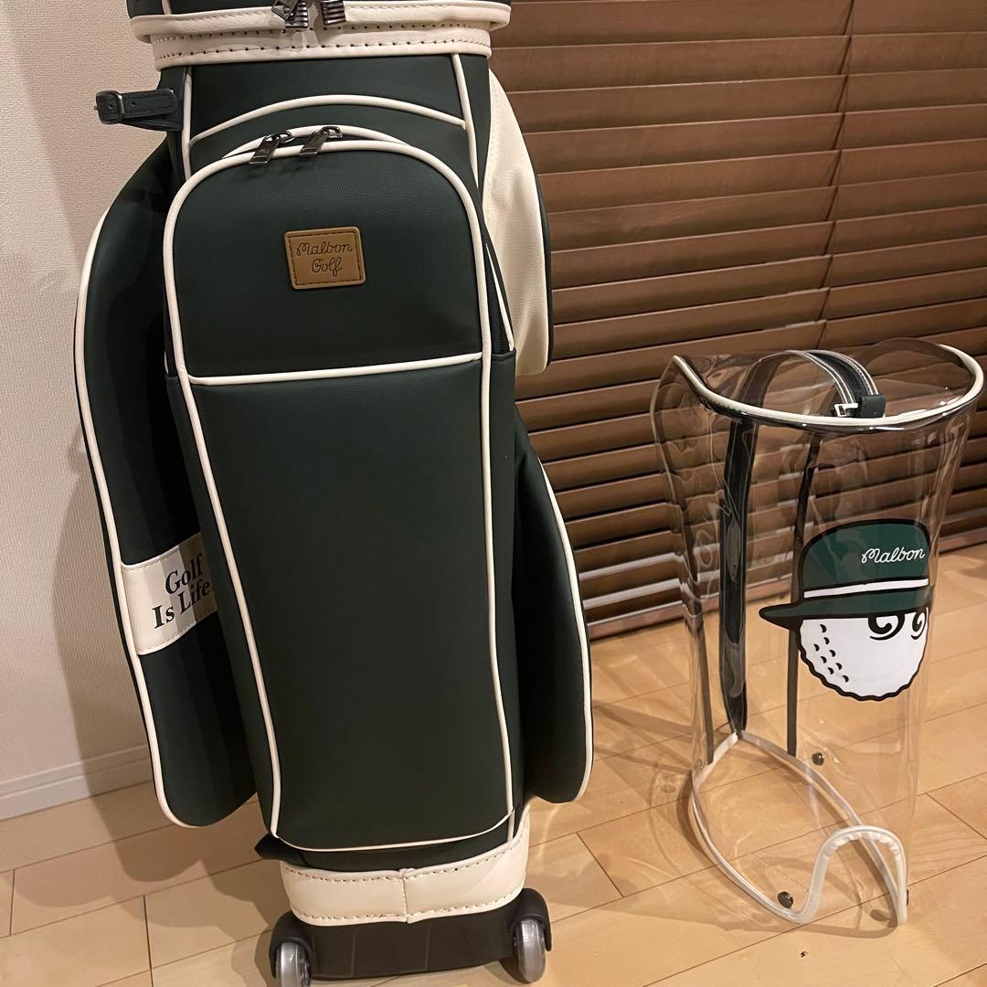 【即発送】MALBON マルボンゴルフ キャディバッグ ゴルフバッグ GRN