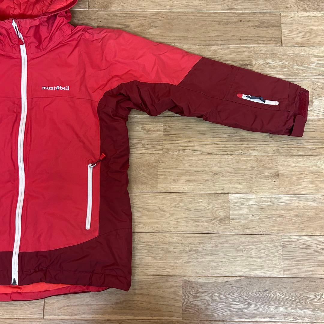mont-bell モンベル 子供用スキーウェア上下セット 140
