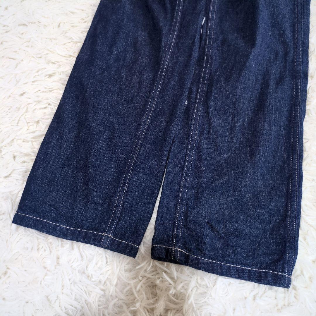 JOHNBULL　スリークオーターデニムサロペット AP233