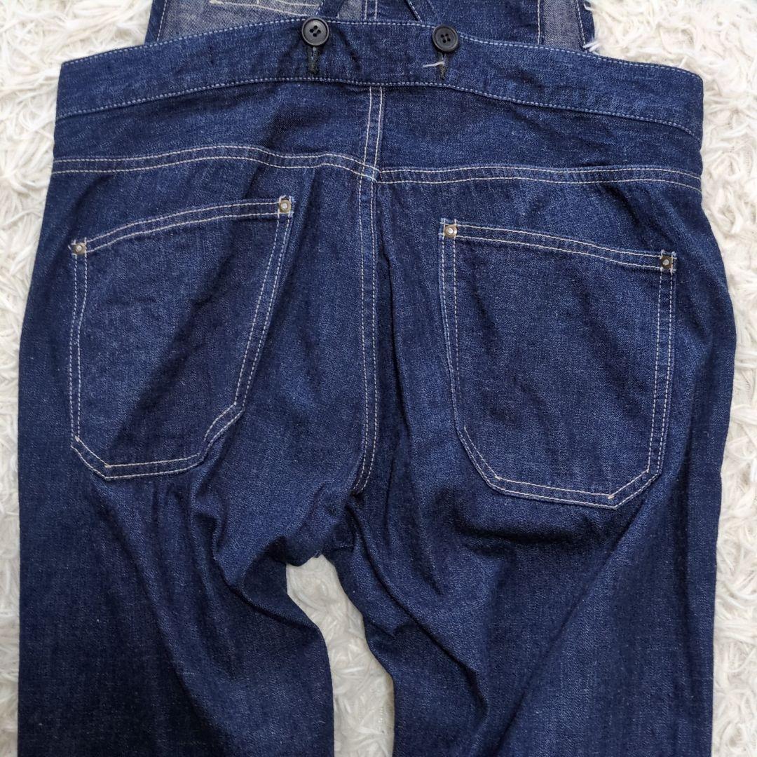 JOHNBULL　スリークオーターデニムサロペット AP233