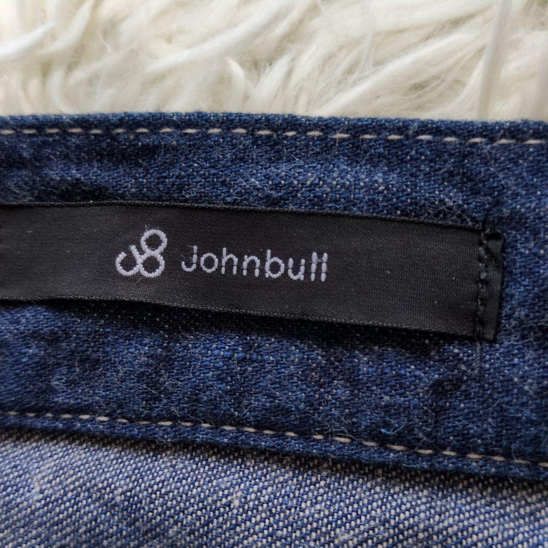 JOHNBULL　スリークオーターデニムサロペット AP233