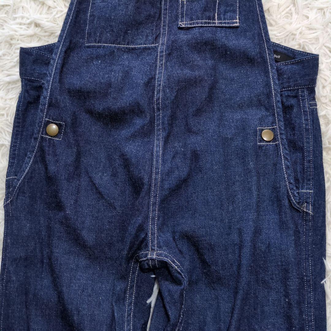 JOHNBULL　スリークオーターデニムサロペット AP233