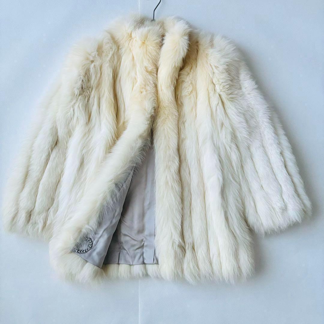 ち*ち様 美品　SAGA FOX　サガフォックス　ファーコート　銀タグ　大きいサ