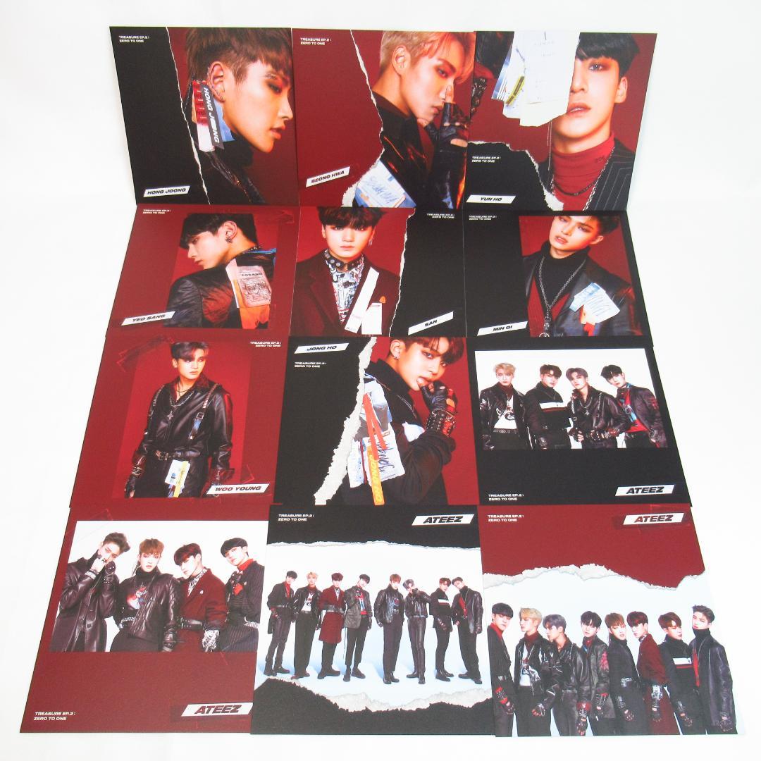 ATEEZ TREASURE EP.2 : Zero To One トレカ付き